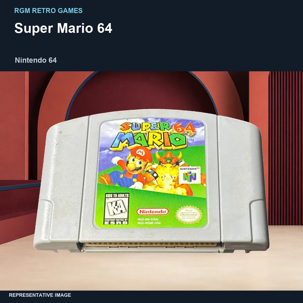 Super Mario 64: branded hero representative image