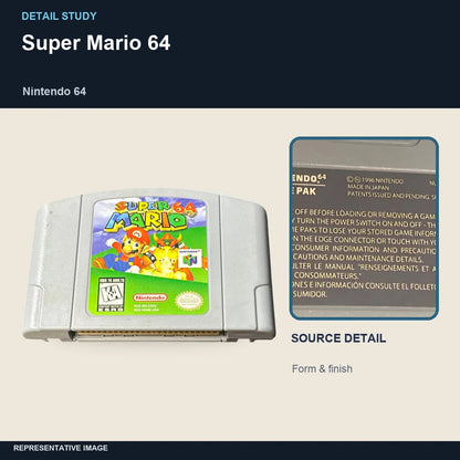 Super Mario 64: detail study representative image