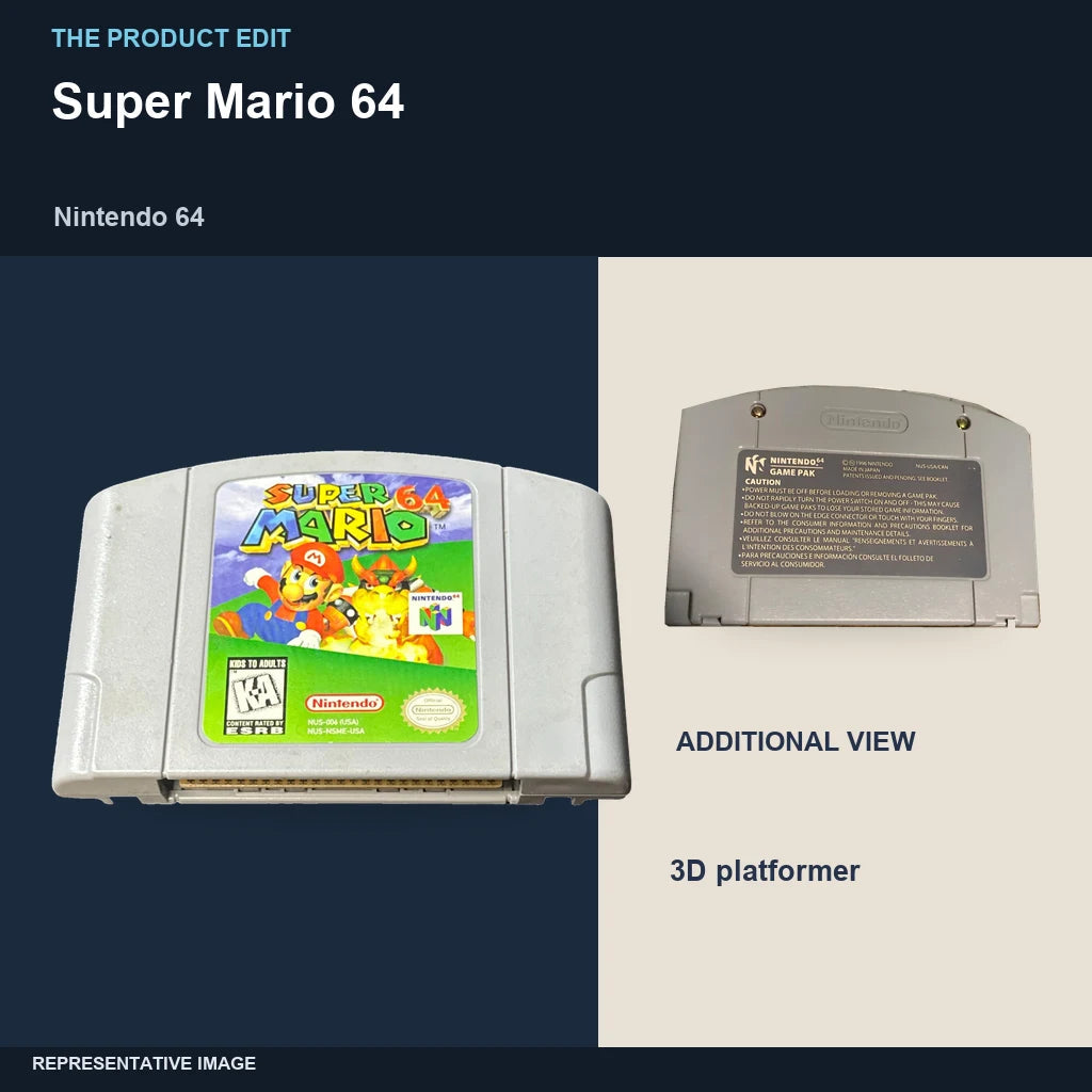 Super Mario 64: editorial views representative image