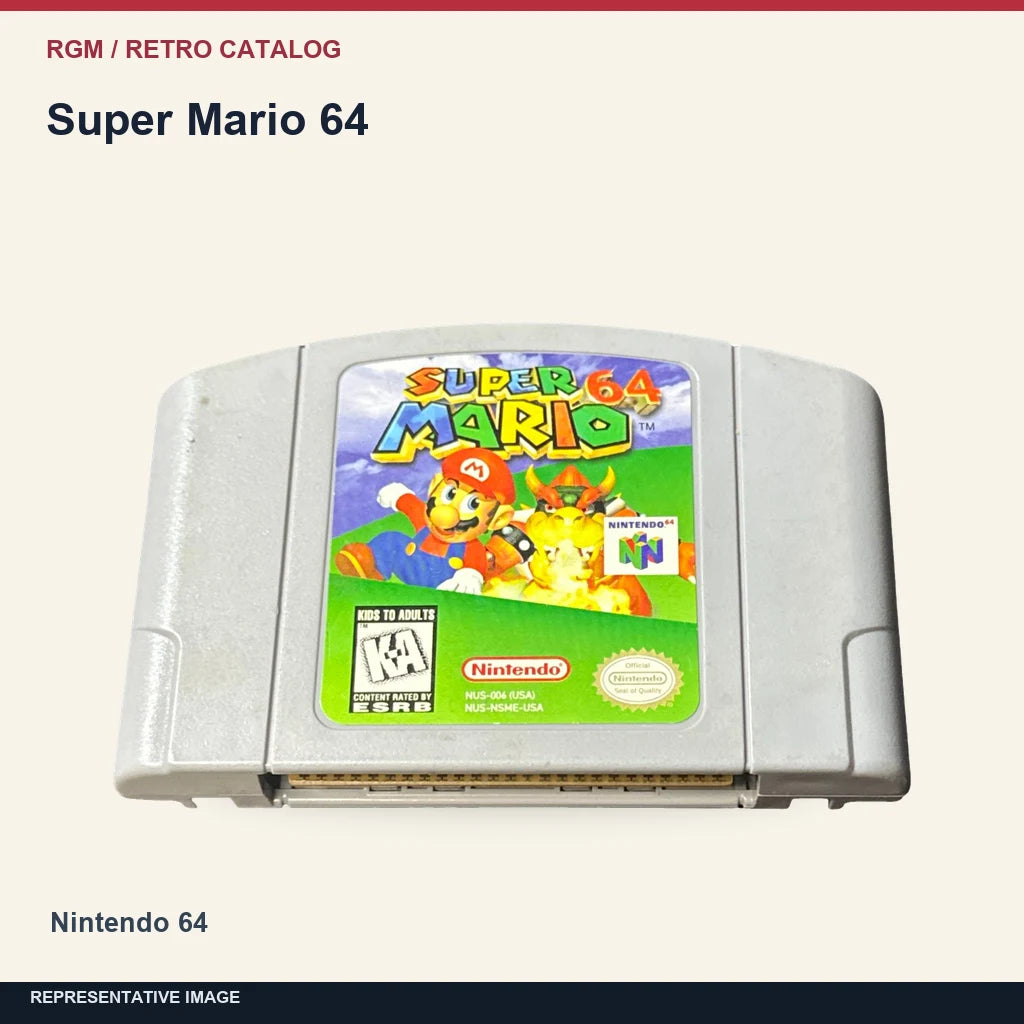 Super Mario 64: minimal catalog representative image