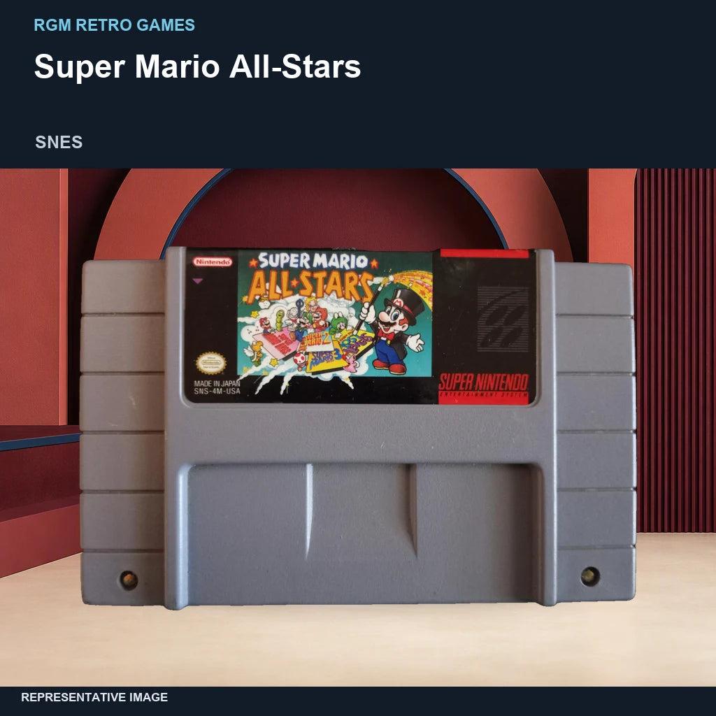 Super Mario All-Stars: branded hero representative image