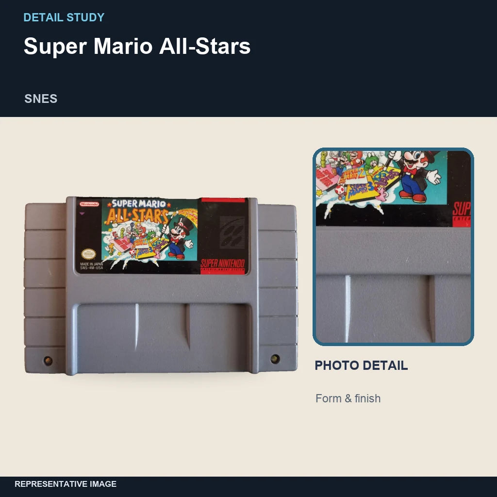 Super Mario All-Stars: detail study representative image