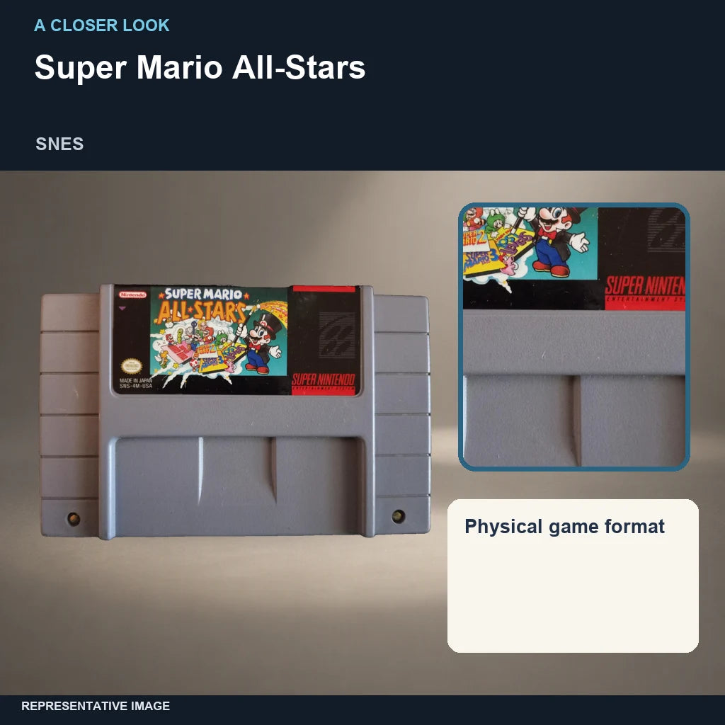 Super Mario All-Stars: closer look representative image