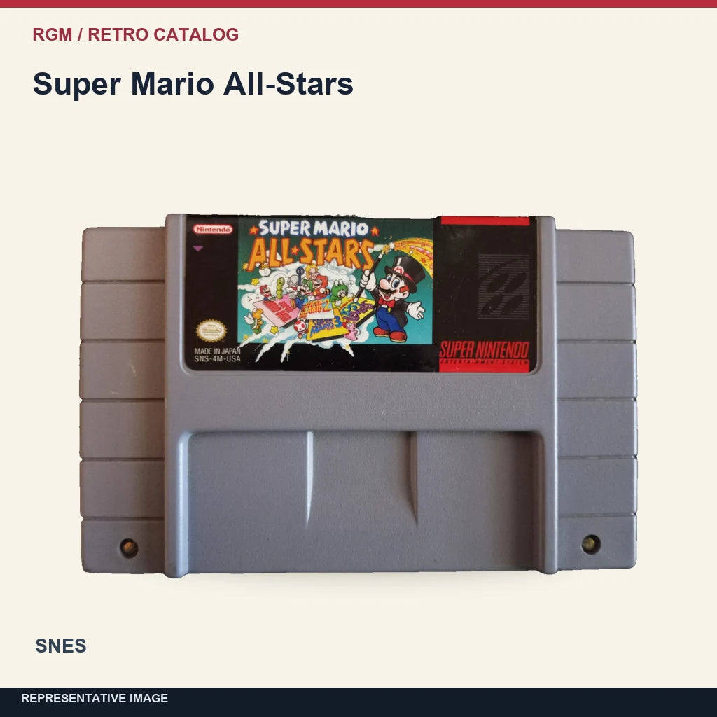 Super Mario All-Stars: minimal catalog representative image