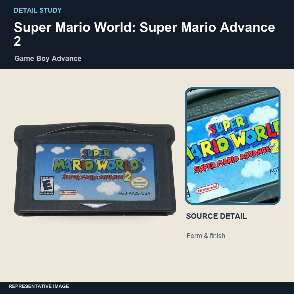 Super Mario World: Super Mario Advance 2: detail study representative image