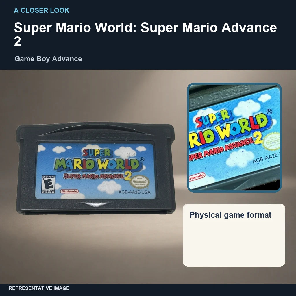 Super Mario World: Super Mario Advance 2: closer look representative image