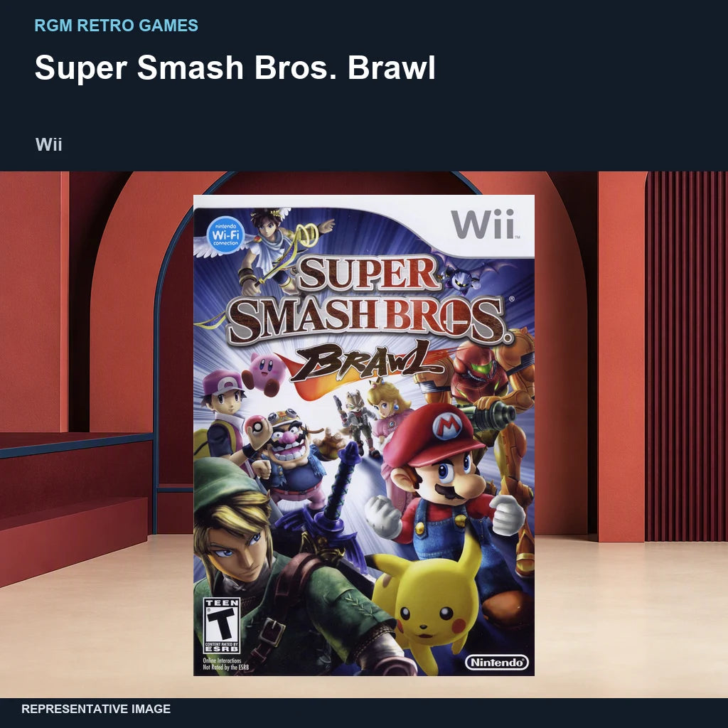 Super Smash Bros. Brawl: branded hero representative image