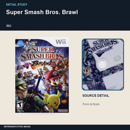 Super Smash Bros. Brawl: detail study representative image