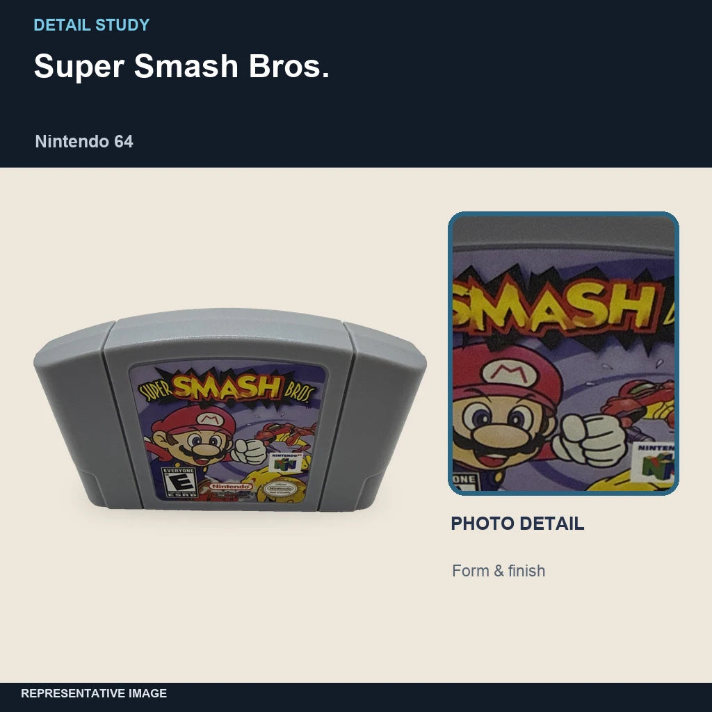 Super Smash Bros.: detail study representative image
