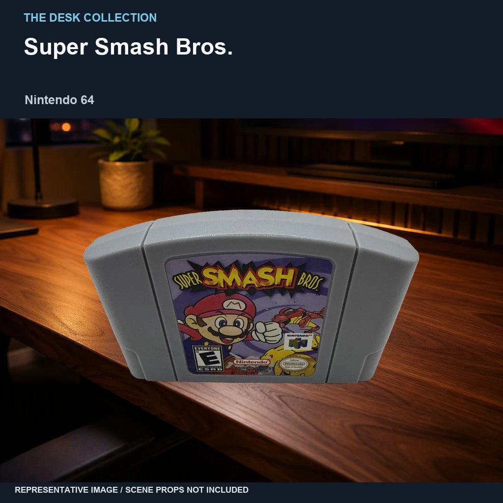 Super Smash Bros.: walnut desk representative image