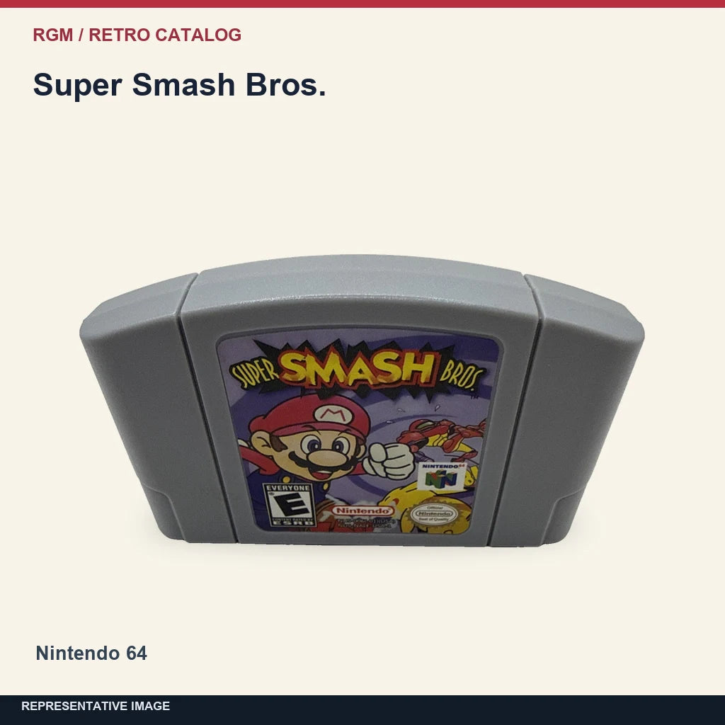 Super Smash Bros.: minimal catalog representative image