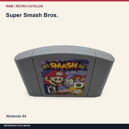 Super Smash Bros.: minimal catalog representative image
