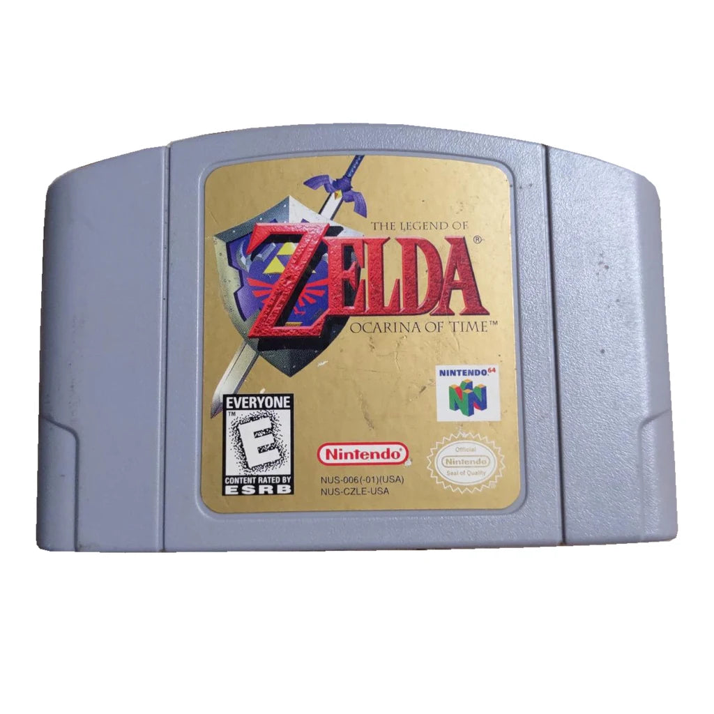 Zelda Ocarina of Time: primary white representative image