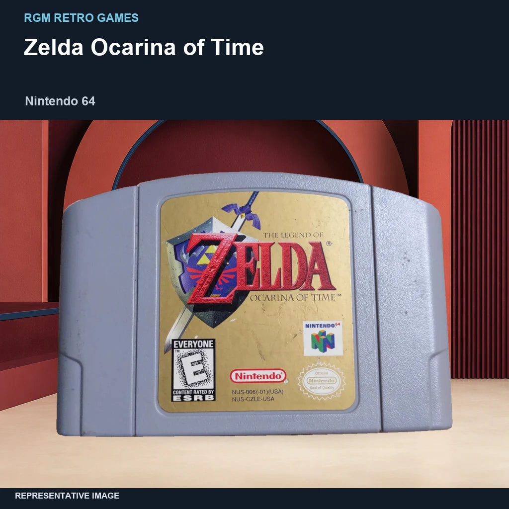 Zelda Ocarina of Time: branded hero representative image