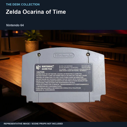 Zelda Ocarina of Time: walnut desk representative image