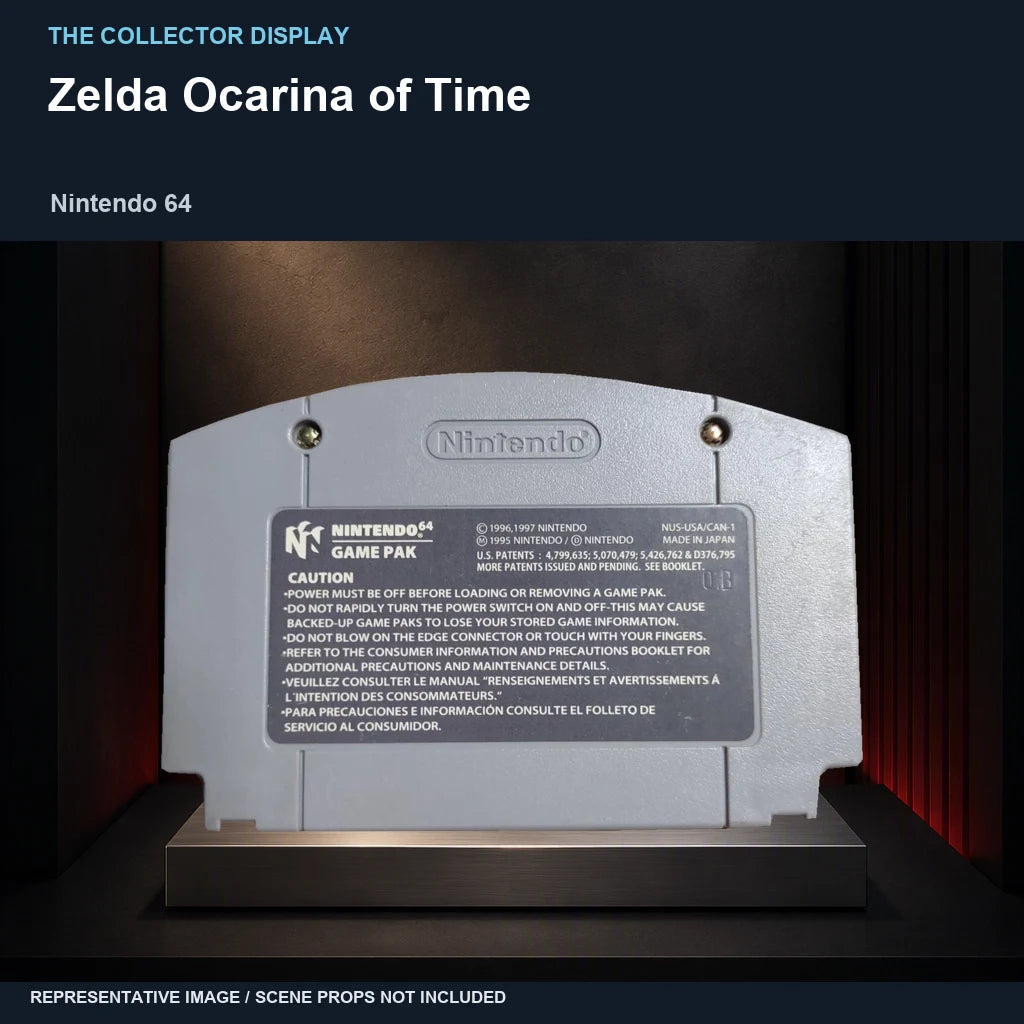 Zelda Ocarina of Time: collector plinth representative image
