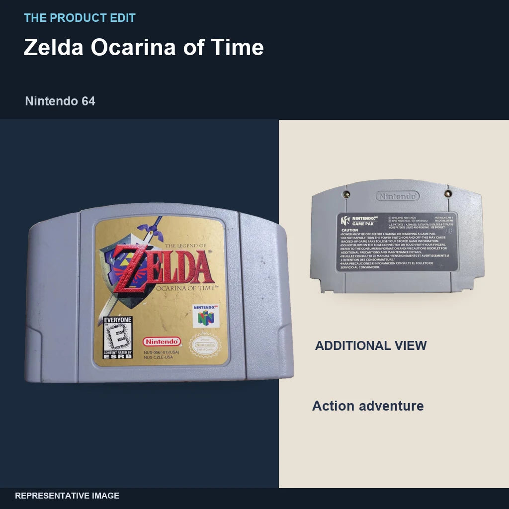 Zelda Ocarina of Time: editorial views representative image