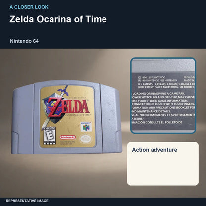 Zelda Ocarina of Time: closer look representative image