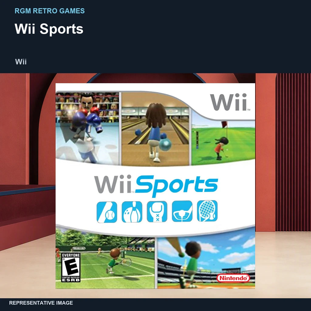 Wii Sports: branded hero representative image