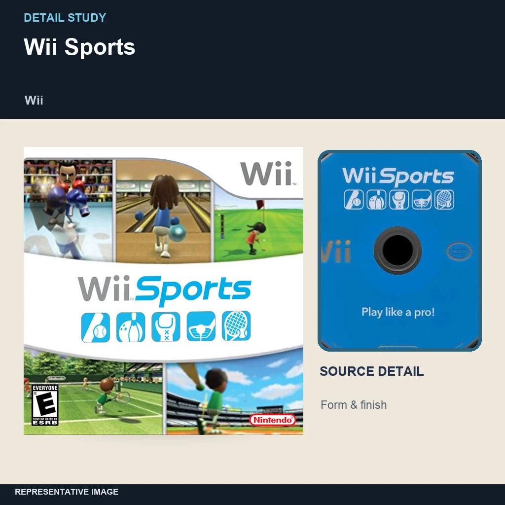 Wii Sports: detail study representative image