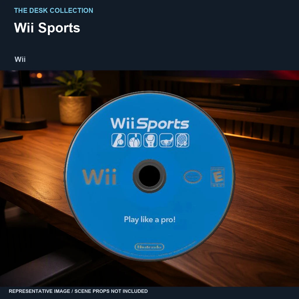 Wii Sports: walnut desk representative image
