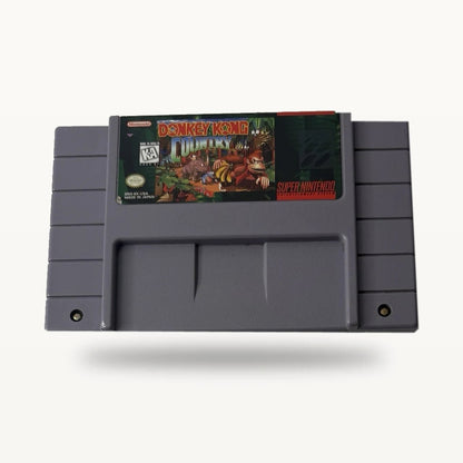 Representative Donkey Kong Country loose usa cartridge on a clean white catalog background, not the specific RGM unit