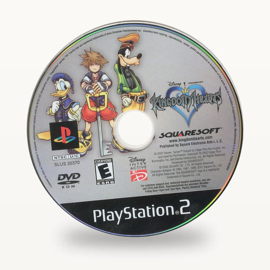 Representative Kingdom Hearts loose ntsc-u dvd-rom on a clean white catalog background, not the specific RGM unit