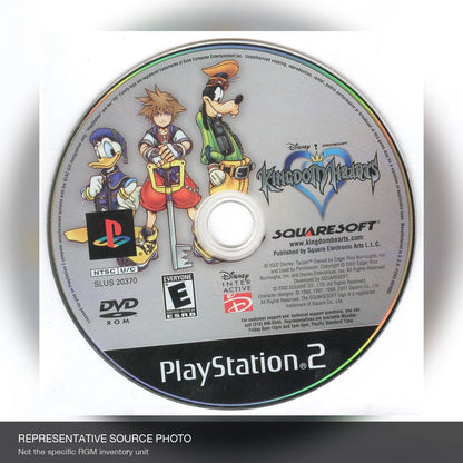 Representative Kingdom Hearts loose ntsc-u dvd-rom in the cropped representative source photograph, not the specific RGM unit
