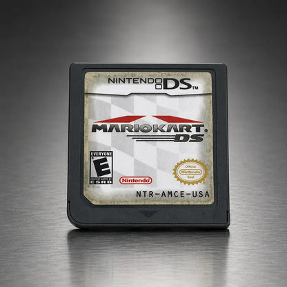 Representative Mario Kart DS for Nintendo DS on a metal display plinth