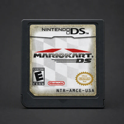 Representative Mario Kart DS for Nintendo DS with a close view of the printed label