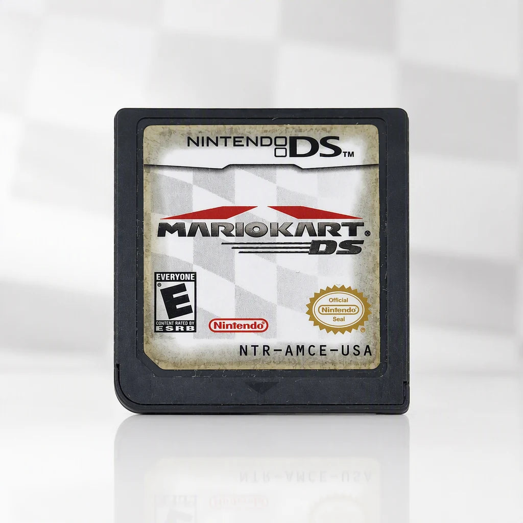 Representative Mario Kart DS for Nintendo DS in a checker-light studio