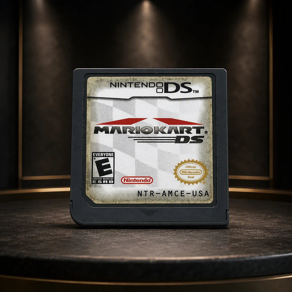 Representative Mario Kart DS for Nintendo DS in a gallery display