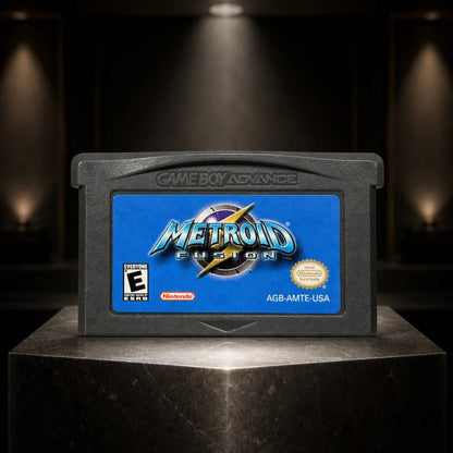 Representative Metroid Fusion for Game Boy Advance in a gallery display