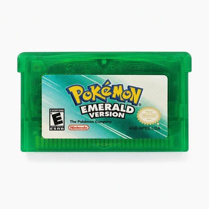 Representative Pokémon Emerald Version for Game Boy Advance on a clean white background