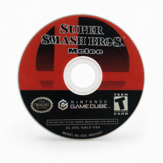 Representative Super Smash Bros. Melee for GameCube on a clean white background
