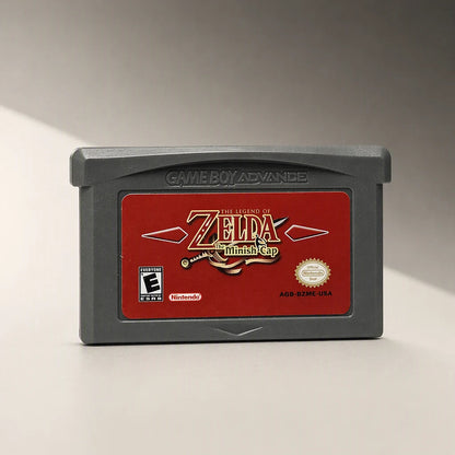 Representative The Legend of Zelda: The Minish Cap for Game Boy Advance with the physical game format identified