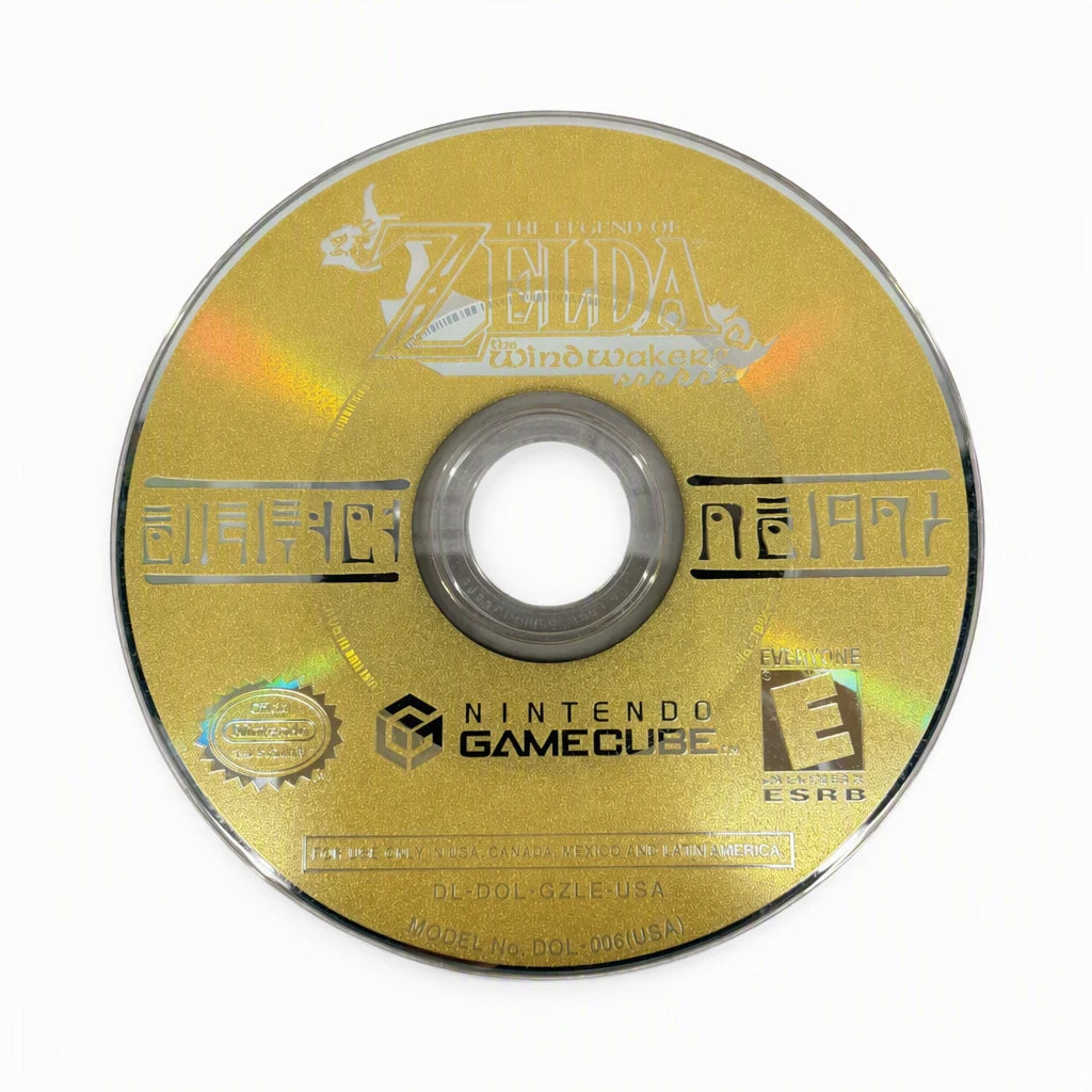 Representative The Legend of Zelda: The Wind Waker for GameCube on a clean white background