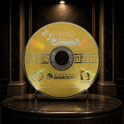 Representative The Legend of Zelda: The Wind Waker for GameCube in a gallery display