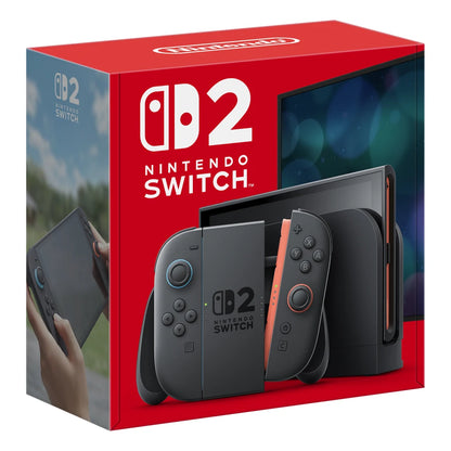 Nintendo Switch 2 System, official product image on white.