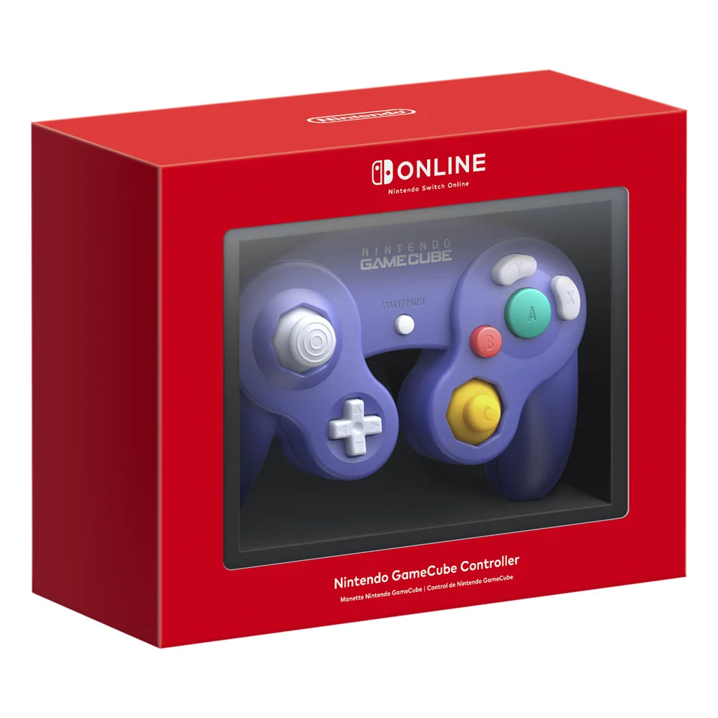 Nintendo GameCube Controller for Switch 2, official product image on white.