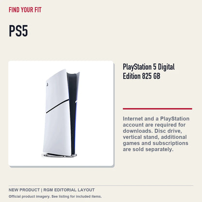 PlayStation 5 Digital Edition 825 GB, platform and compatibility guide.