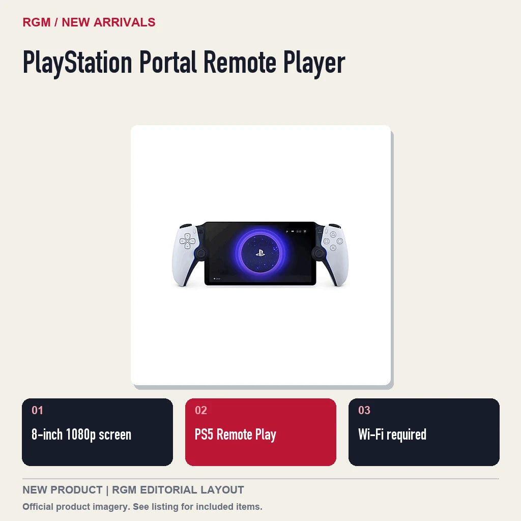 PlayStation Portal Remote Player, three feature highlights.
