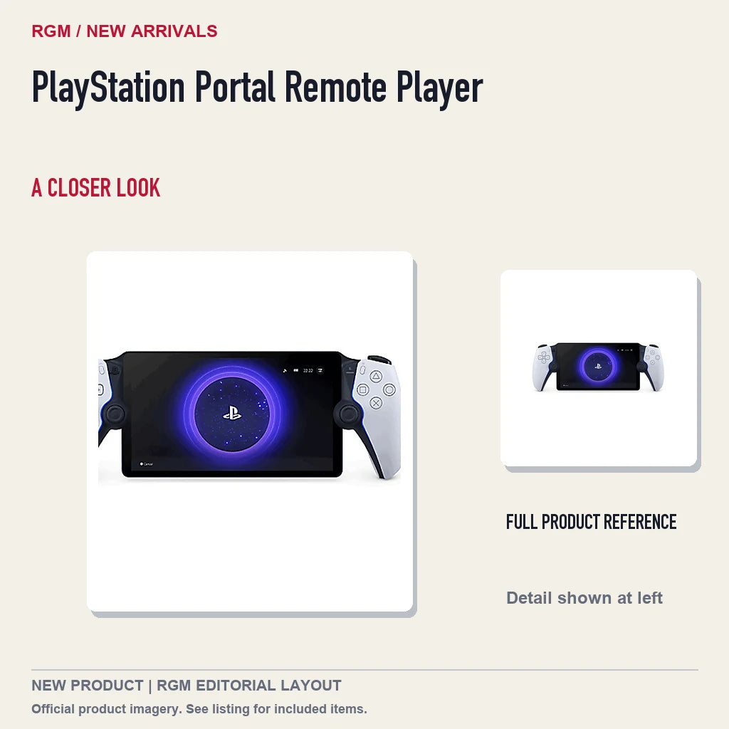 PlayStation Portal Remote Player, full product reference with detail crop.