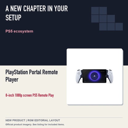 PlayStation Portal Remote Player, editorial gaming setup layout.