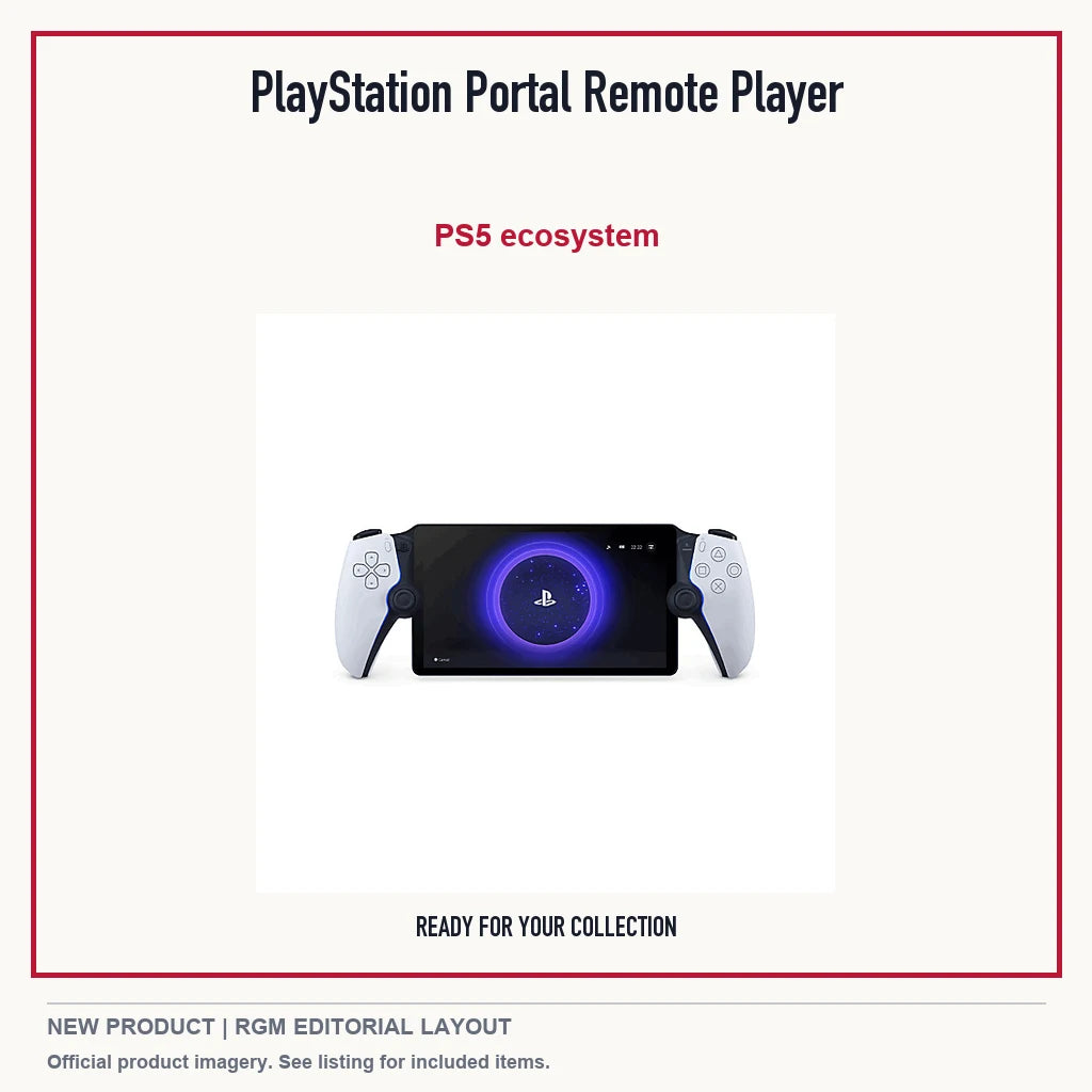 PlayStation Portal Remote Player, minimal product presentation.