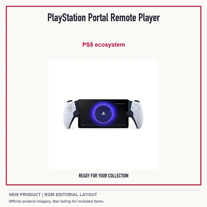 PlayStation Portal Remote Player, minimal product presentation.