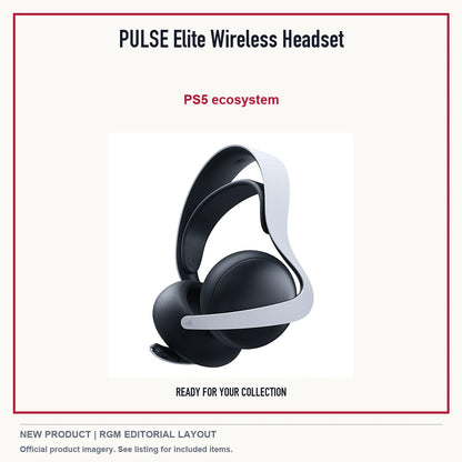 PULSE Elite Wireless Headset, minimal product presentation.