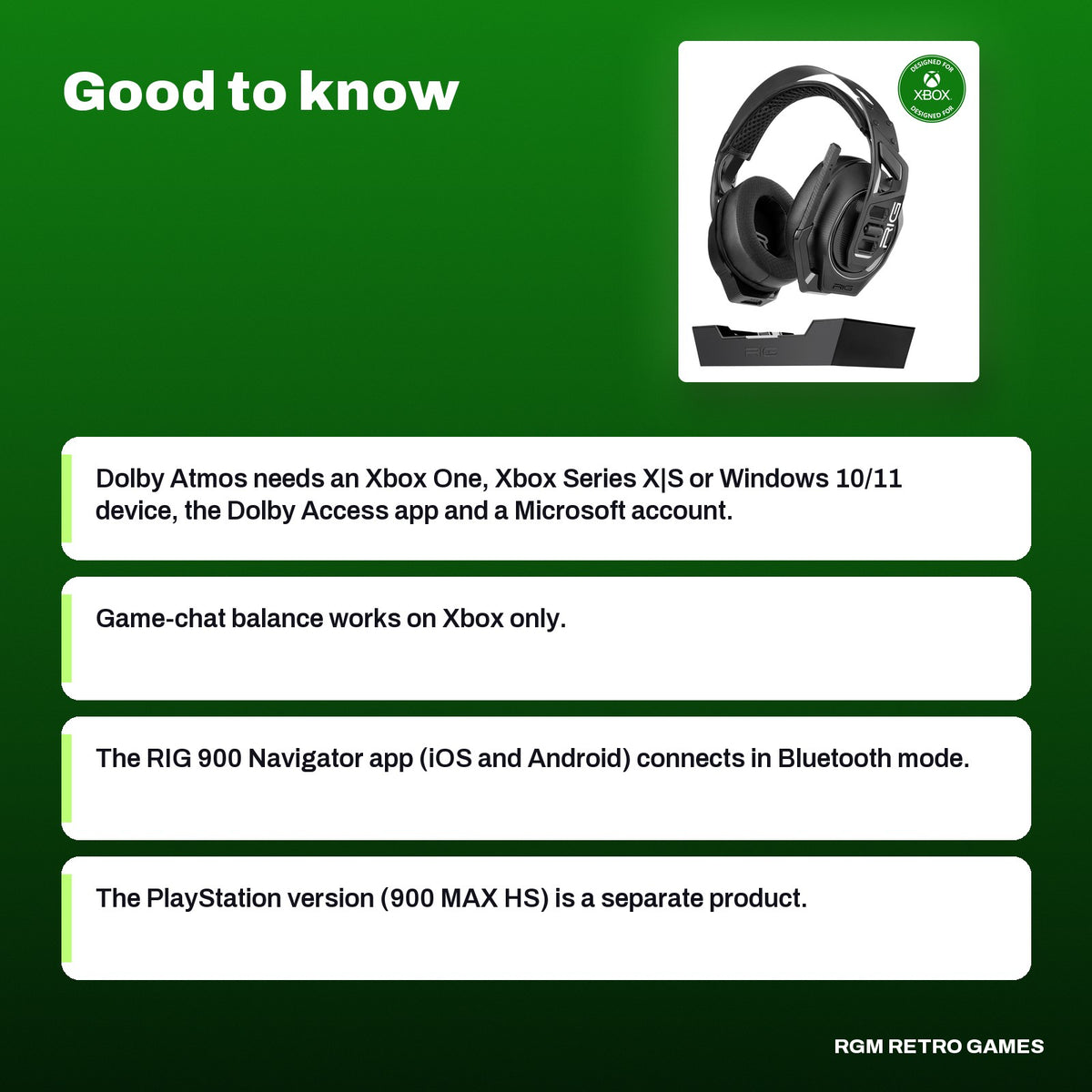 RIG 900 MAX HX Dual Wireless Gaming Headset and Base Station for Xbox, good to know before you buy