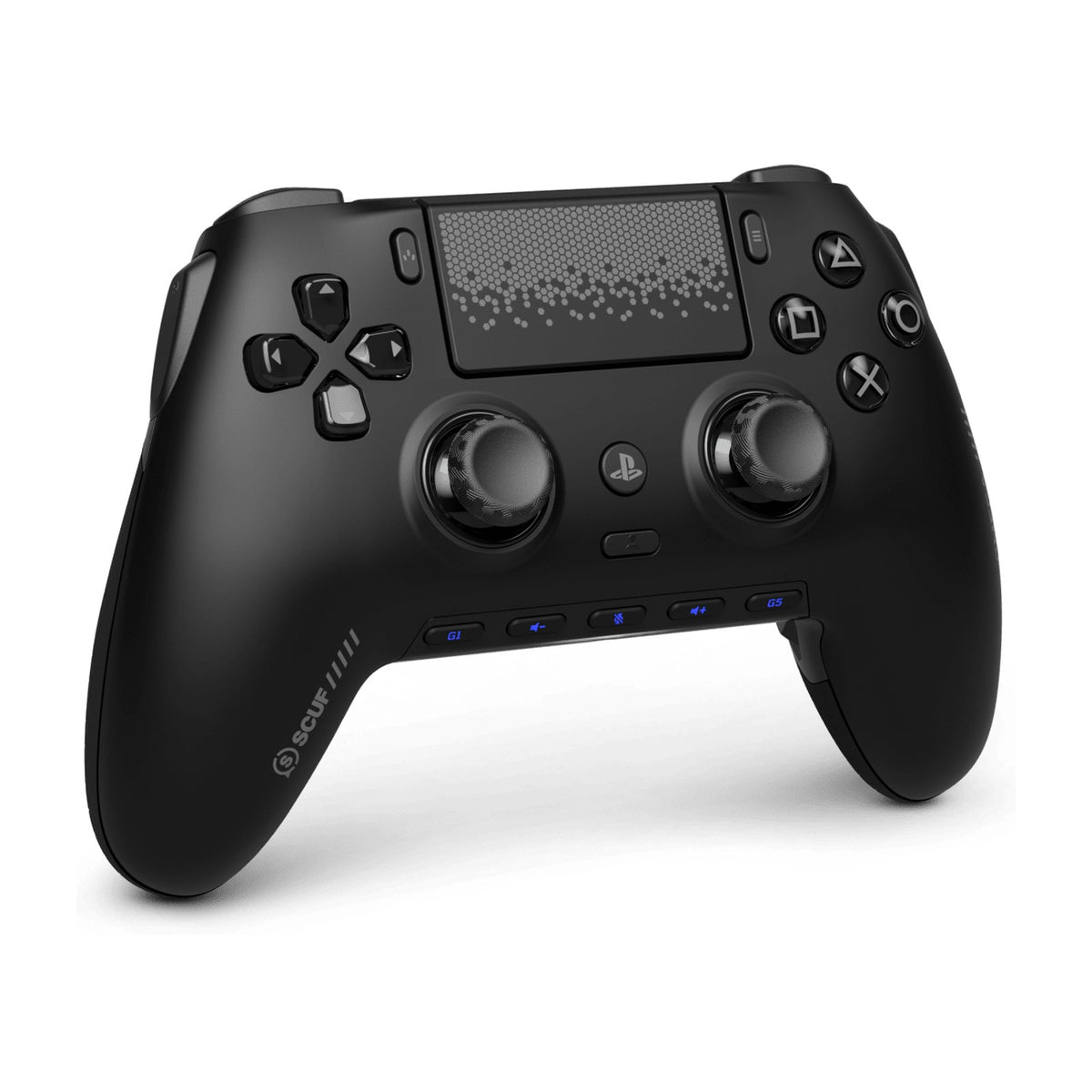 SCUF Omega Wireless Performance Controller for PS5 & PC (Black), front view on a white background