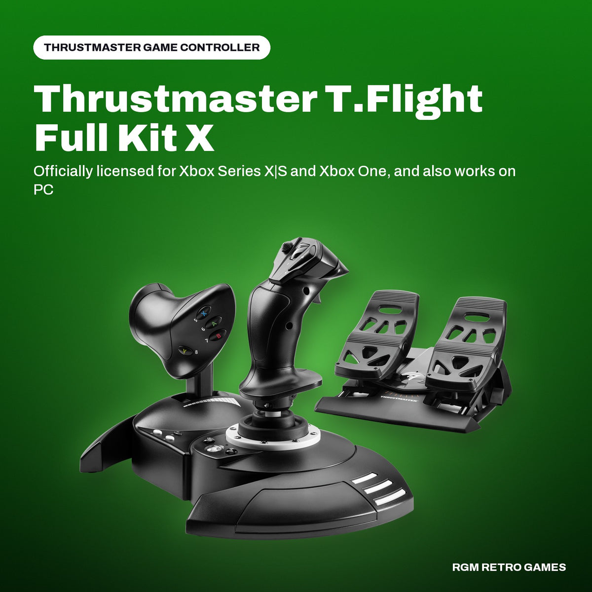 Thrustmaster T.Flight Full Kit X in a Thrustmaster color scene